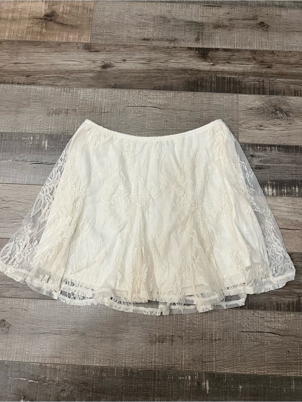 wild fable Ivory Lace Circle Skirt Sz small NWT - Picture 2 of 7